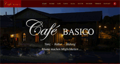 Desktop Screenshot of cafebasico.de